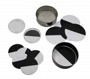 Material zum Testen von Hell-Dunkel-Präferenzen bei Asseln und Insekten