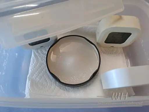 Eichung mit Deliqueszenzfeuchte