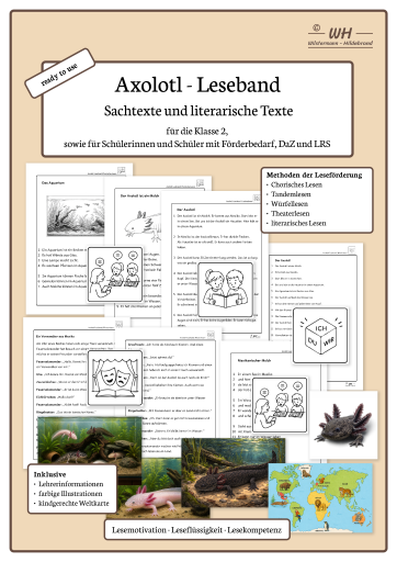 Axolotl-Leseband